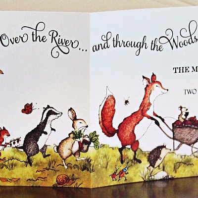 Through the Woods Invitation - Trifold 