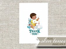 Vintage First BIrthday Stationery (Boy)
