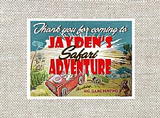 Safari Adventure Stationery