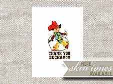 Buckaroo Cowboy/Cowgirl Stationery