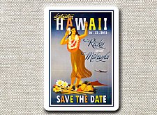 Hawaii Postcard Save the Date