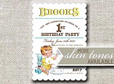Vintage First Birthday Collection  (Boy)