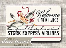 Incoming 11x17 Welcome Sign 