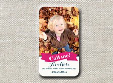 Call Me (Girl) Calling Card