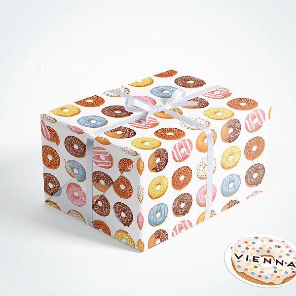 Donut Love Gift Wrap