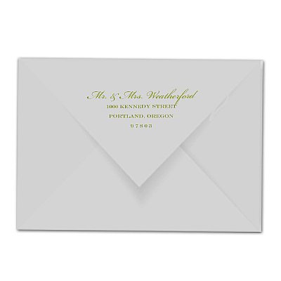 Personalized Envelope Printing
