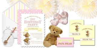 Vintage First Birthday Collection (Girl)