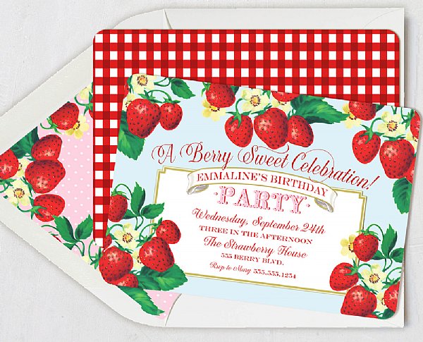 Berry Sweet Invitations
