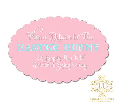Easter Maypole Easter Bunny Letter