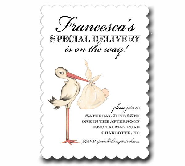 Special Delivery Invitation