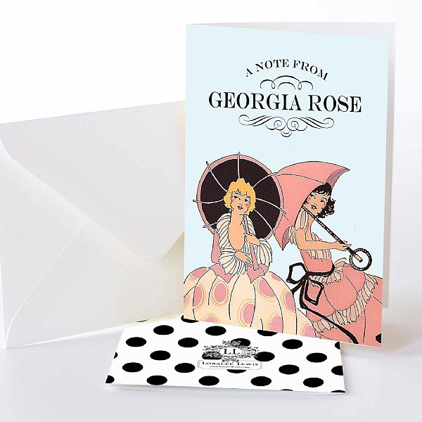 Personalized Fancy Lady Notes