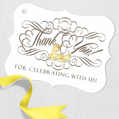 Duckling Luxe Favor Tags