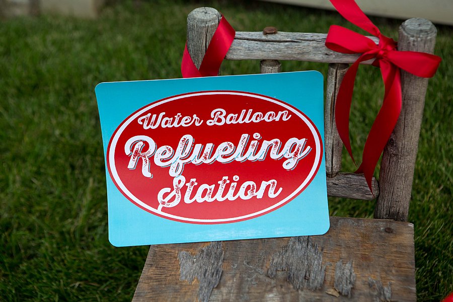 Splish Splash 8x10 "Refueling" Event Sign 