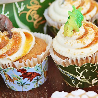 Dinosaur Cupcake Wrappers