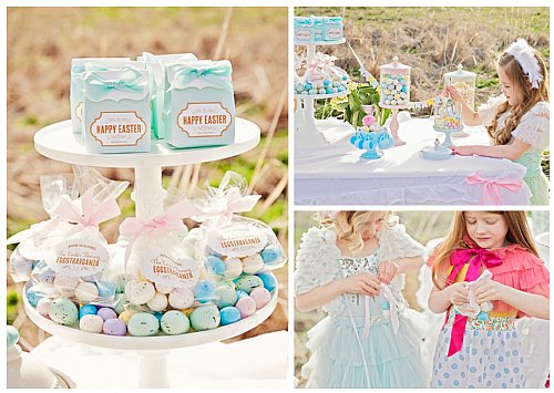 Bunny Quartet Cake Bunting Banner