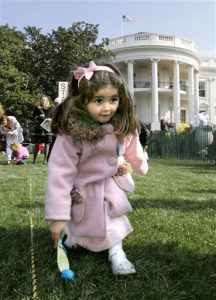 Bush Easter Egg Roll