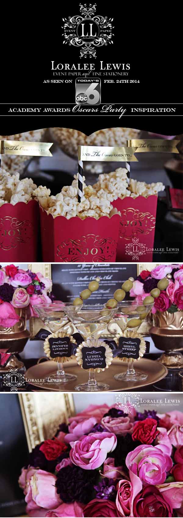 Styling and Event Paper Products by Loralee Lewis, www.LoraleeLewis.com