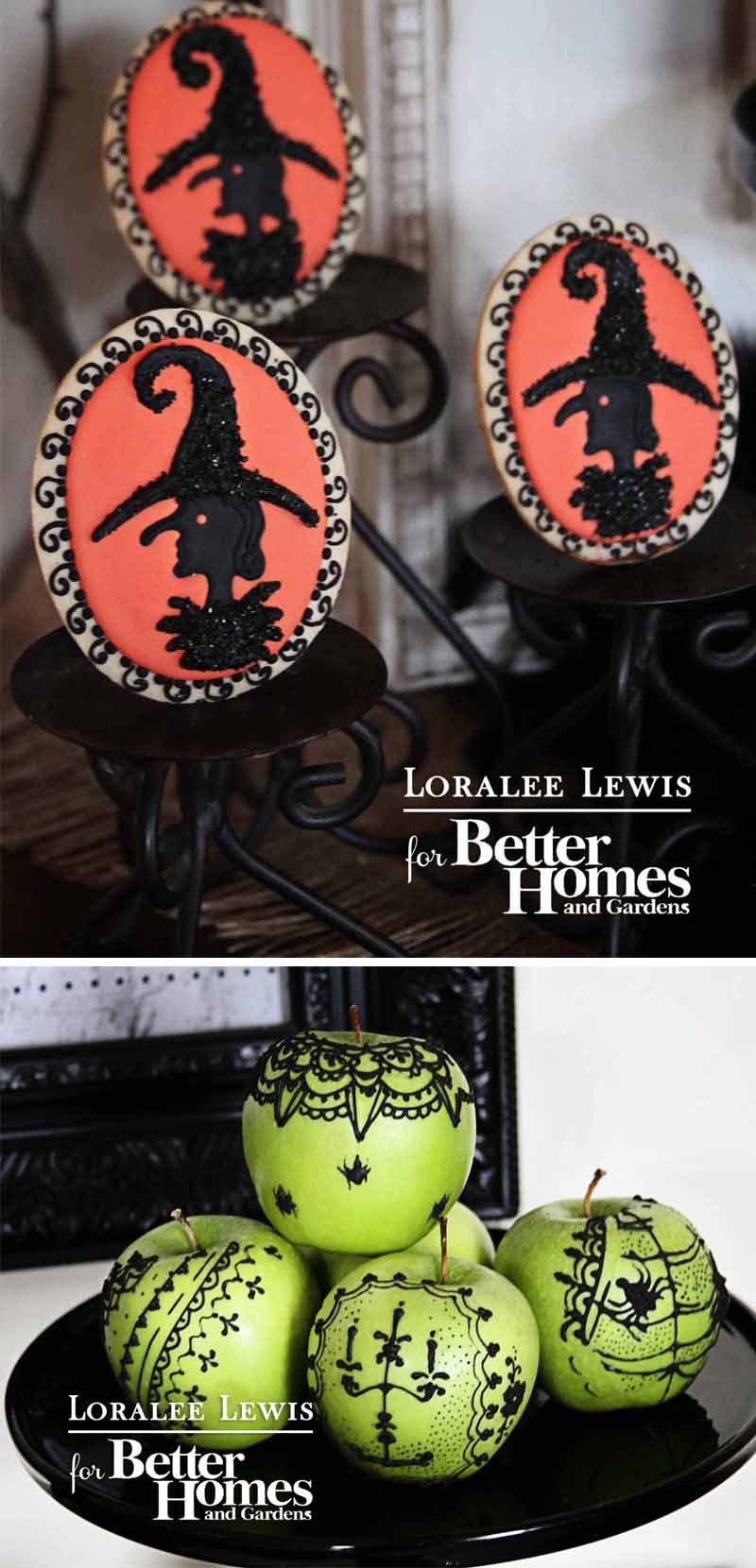 Loralee Lewis for Better Homes and Gardens Halloween Magazine. Download all the FREE printables at www.bhg.com/bewitching