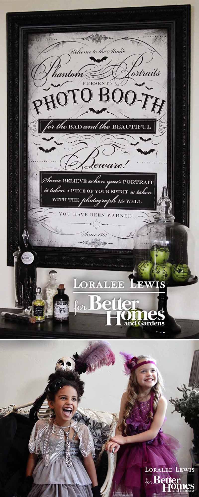 Loralee Lewis for Better Homes and Gardens Halloween Magazine. Download all the FREE printables at www.bhg.com/bewitching
