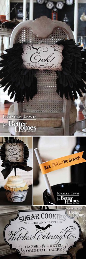 BHG Halloween Magazine Loralee Lewis Feature &amp; Top 10 Decorating Tips ...