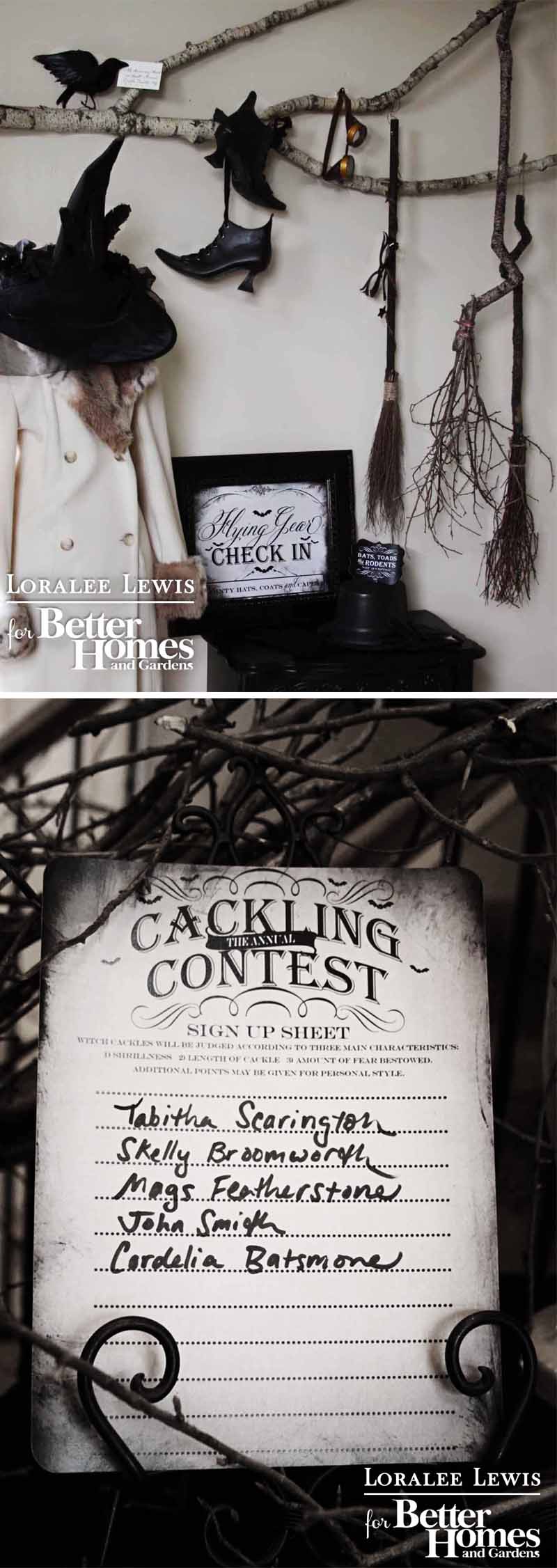 Bhg Halloween Magazine Loralee Lewis Feature Top 10 Decorating