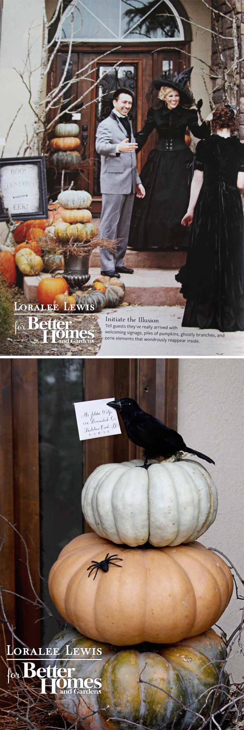 Loralee Lewis for Better Homes and Gardens Halloween Magazine. Download all the FREE printables at www.bhg.com/bewitching