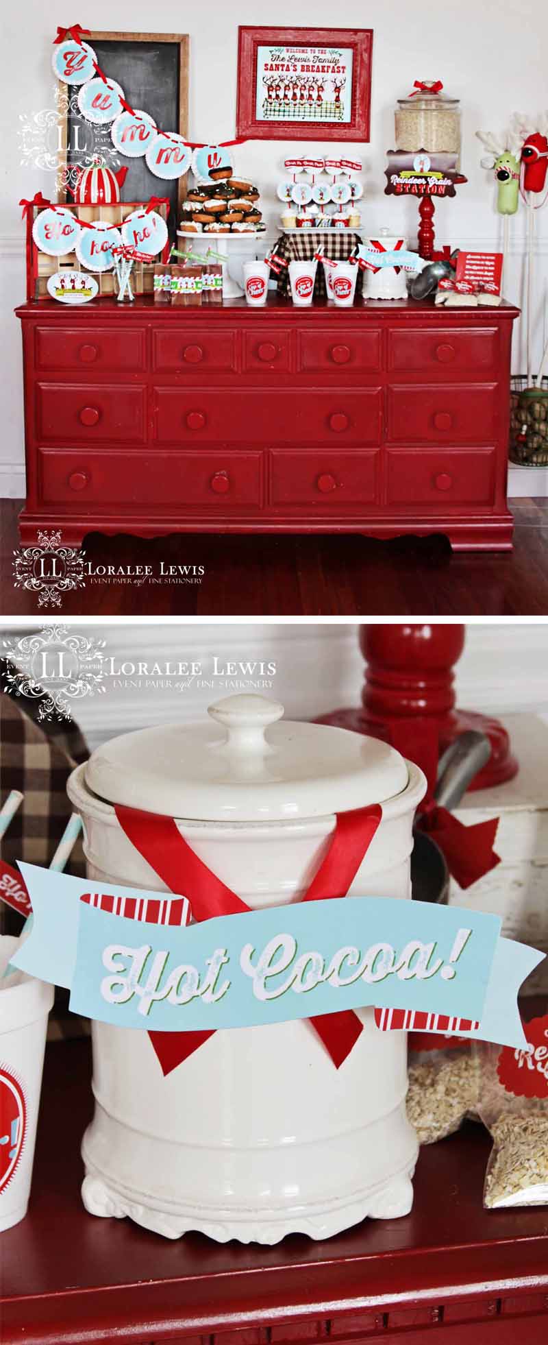 Loralee Lewis Retro Reindeer Collection