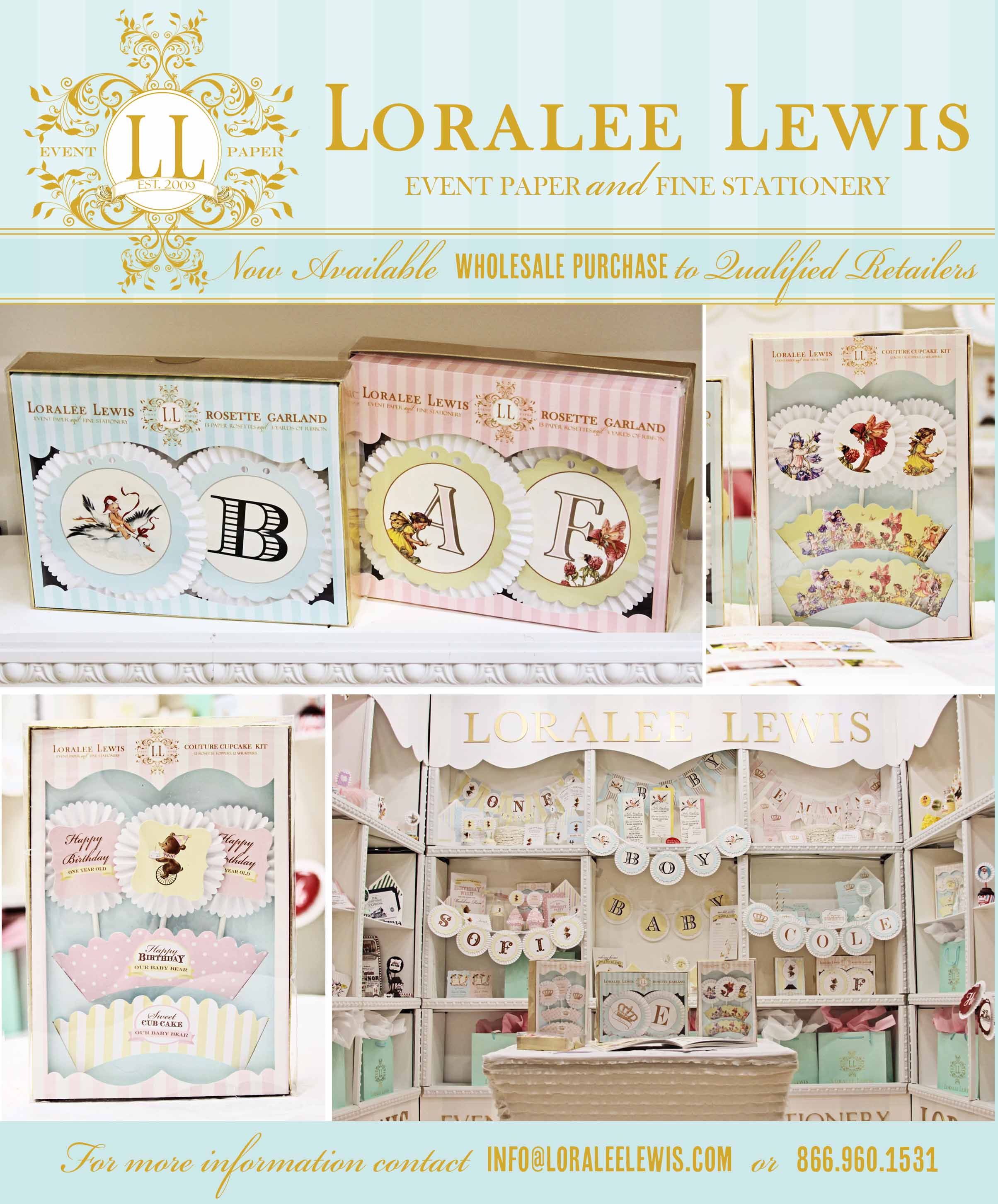 LoraleeLewis Wholesale announcement