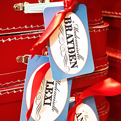 Little Madeline Personalized Luggage Tags