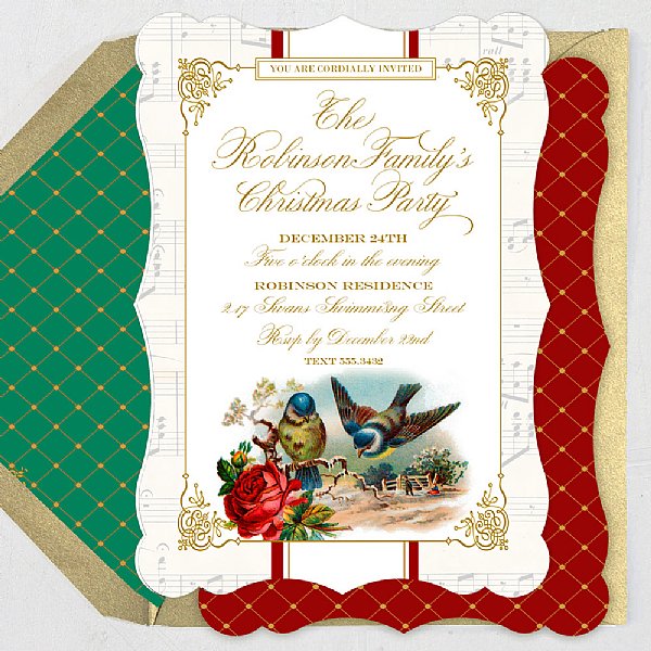 12 Days of Christmas Collection Invitation