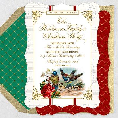 12 Days of Christmas Collection Invitation