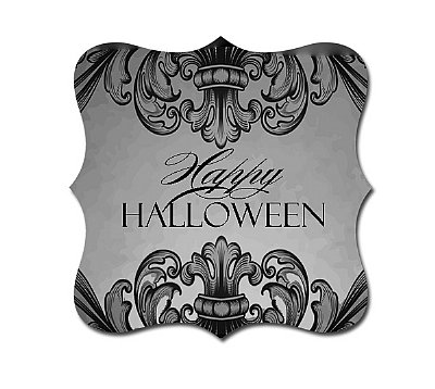 Ghoulish and Glam Luxe Shaped Stickers