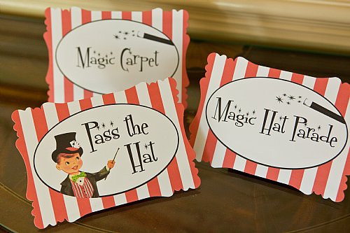 Hocus Pocus Buffet & Party Signs