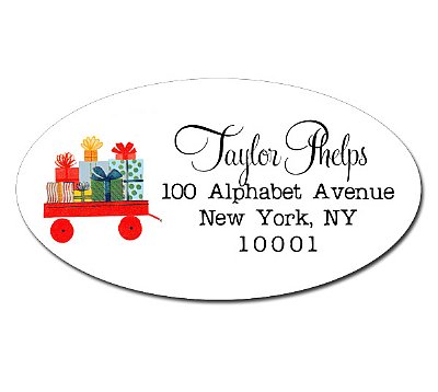 B is for Birthday Address Labels