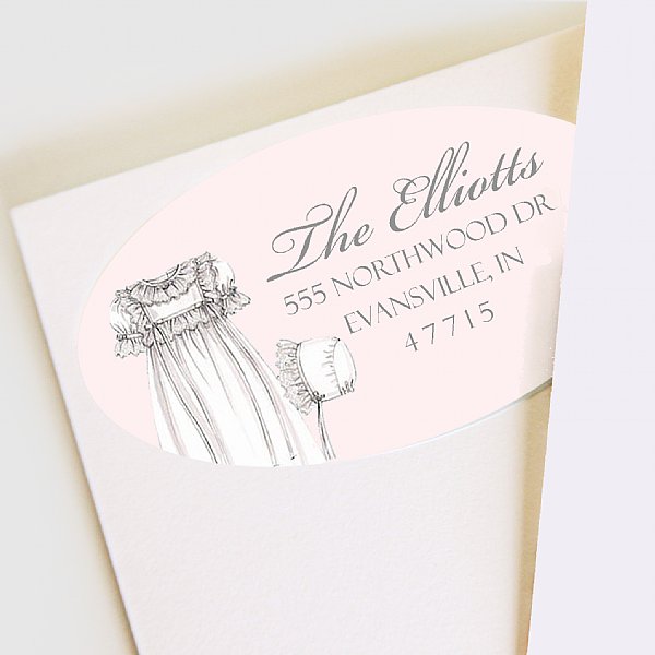 Blessing Pink Address Labels