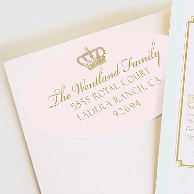 Crown Princess Address Labels