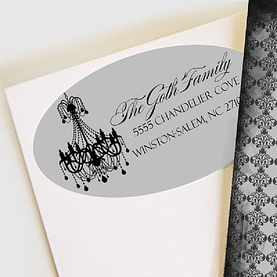 Ghoulish and Glam Address Labels