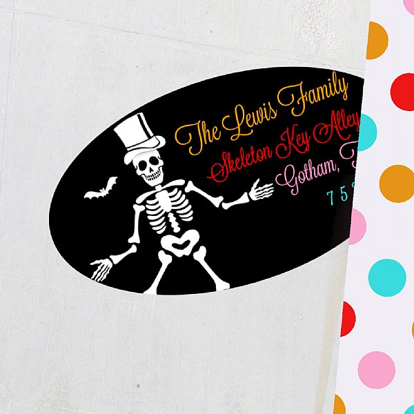 Skeleton Address Labels