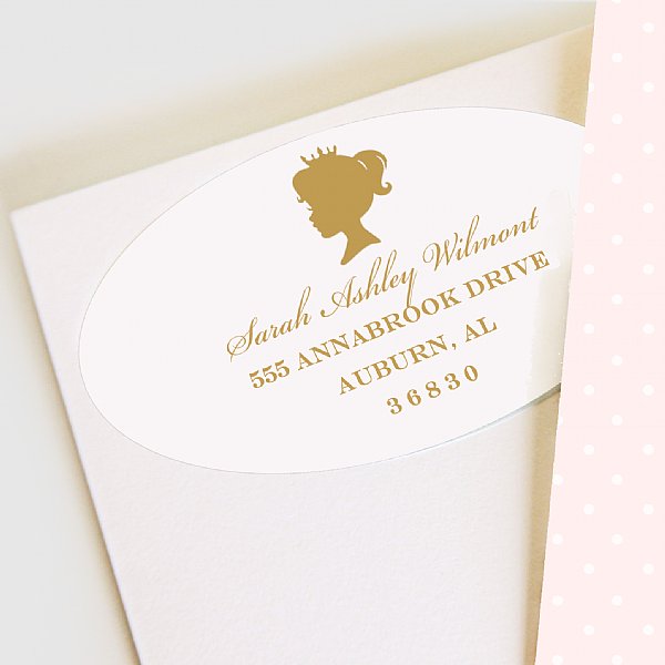 Little Princess Address Labels