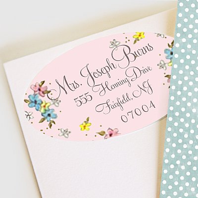 Posie Pram Address Labels