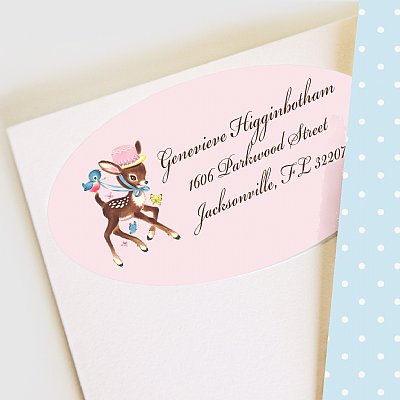 Little Deer Address Labels