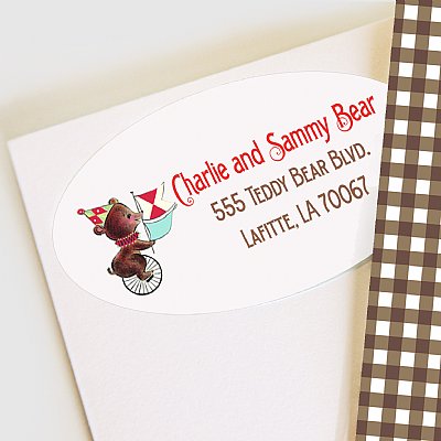 Teddy Bear Picnic Address Labels