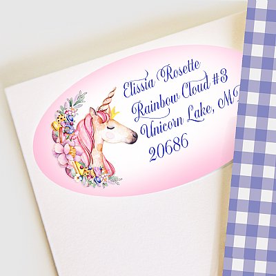 Unicorn Address Labels