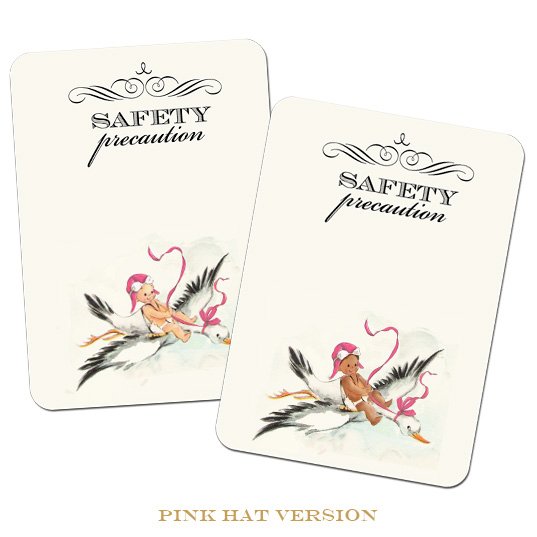 Incoming Safety Precaution Mommy Cards
