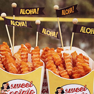 Aloha Girl Party Sticks