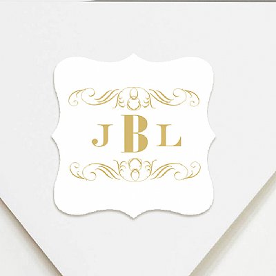 Luxe Shaped Stickers