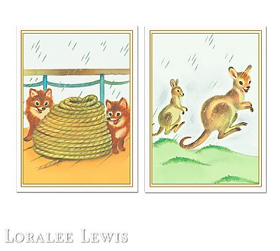 Noah's Ark Set of 6 Art Prints