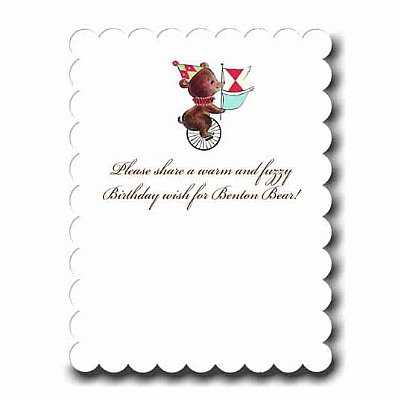 Teddy Bear Picnic Sweet Memory and Advice Cards