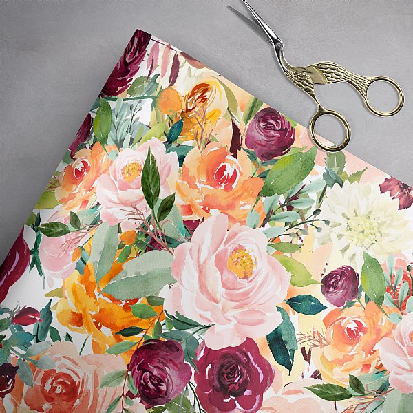 Autumn Rose Gift Wrap