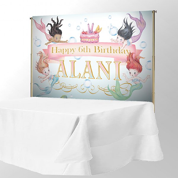 Mermaid Backdrop Sign (Digital Download)